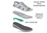 mx Orthofeet mujer maui sandalias gris 8J2634 - Image 4