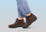 mx Orthofeet mujer Milán botas marron oscuro 8J2677 - Image 2
