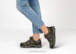 mx Orthofeet mujer moravia impermeable zapatillas caqui 8J2669 - Image 2