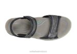 mx Orthofeet mujer Paloma sandalias negro 8J2612 - Image 3