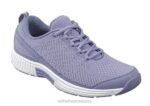 mx Orthofeet mujer punto coralino elástico zapatillas lavanda 8J2645