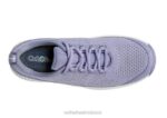 mx Orthofeet mujer punto coralino elástico zapatillas lavanda 8J2645 - Image 5