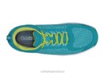 mx Orthofeet mujer punto coralino elástico zapatillas turquesa 8J2648 - Image 5