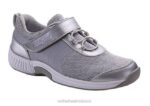 mx Orthofeet mujer punto elástico joelle zapatos casuales gris 8J2691