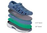 mx Orthofeet mujer punto elástico laguna sandalias azul 8J2638 - Image 6