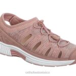 mx Orthofeet mujer punto elástico laguna sandalias durazno 8J2640