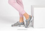 mx Orthofeet mujer punto elástico laguna sandalias gris 8J2639 - Image 2