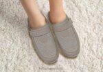 mx Orthofeet mujer punto elástico louise zapatillas beige 8J26118 - Image 2