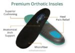 mx Orthofeet mujer punto elástico louise zapatillas negro 8J26117 - Image 3