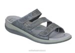 mx Orthofeet mujer Sáhara sandalias gris 8J2621