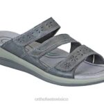 mx Orthofeet mujer Sáhara sandalias gris 8J2621