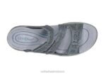 mx Orthofeet mujer Sáhara sandalias gris 8J2621 - Image 3