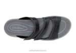 mx Orthofeet mujer Sáhara sandalias negro 8J2624 - Image 3