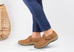 mx Orthofeet mujer solero zapatos casuales camello 8J2698 - Image 2
