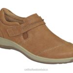 mx Orthofeet mujer solero zapatos casuales camello 8J2698