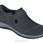 mx Orthofeet mujer solero zapatos casuales negro 8J2697