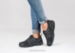 mx Orthofeet mujer tahoe sin corbata zapatillas negro 8J2666 - Image 2