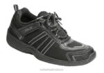 mx Orthofeet mujer tahoe sin corbata zapatillas negro 8J2666