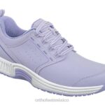 mx Orthofeet mujer talya antideslizante zapatos medicos lavanda 8J2660