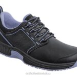 mx Orthofeet mujer talya antideslizante zapatos medicos negro 8J2661