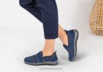 mx Orthofeet mujer tramo de quincy zapatos casuales azul 8J26105 - Image 2