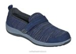 mx Orthofeet mujer tramo de quincy zapatos casuales azul 8J26105