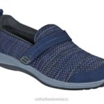 mx Orthofeet mujer tramo de quincy zapatos casuales azul 8J26105