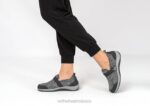 mx Orthofeet mujer tramo de quincy zapatos casuales gris 8J26106 - Image 2