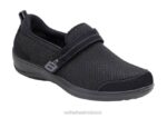 mx Orthofeet mujer tramo de quincy zapatos casuales negro 8J26104