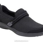 mx Orthofeet mujer tramo de quincy zapatos casuales negro 8J26104