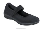 mx Orthofeet mujer tramo de springfield zapatos casuales negro 8J26111