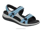 mx Orthofeet mujer Venecia sandalias azul 8J263
