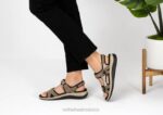 mx Orthofeet mujer Venecia sandalias marrón 8J261 - Image 2