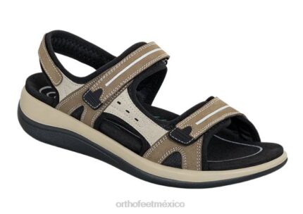 mx Orthofeet mujer Venecia sandalias marrón 8J261