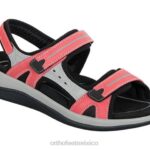 mx Orthofeet mujer Venecia sandalias rojo 8J262